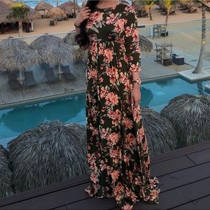 Altar’d State Floral Maxi dress